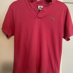 Men’s Size Medium Pink Lacoste Polo